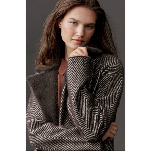 NVLT Blazer Sweater Coat - Picture 2 of 4